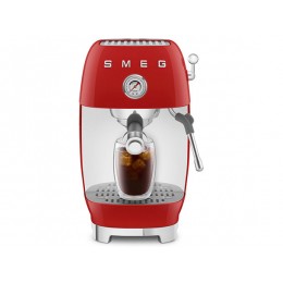 Кофемашина-эспрессо SMEG ECF03RDEU 33231, 15 бар, 1.6 л, капучинатор