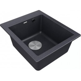 Мойка Paulmark Kante 40 PM104249-DG, гранит, 415x490 мм, SKU 23731
