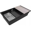 Мойка Paulmark Lumi-multi sink 74 uni LU-MULTI 74-BLM, черный