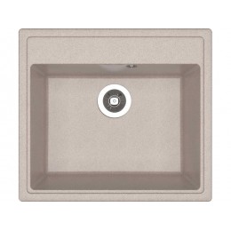 Мойка Dr.Gans НИКА 570 терра, SKU 20932, мрамор, 1 чаша, 570x510 мм