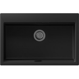 Мойка Florentina Ромия 770 антрацит, 1 чаша, кварц, SKU 27233