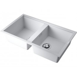Мойка 34234 Omoikiri Kitagawa 86-2-WH, Artceramic, 860x510 мм, врезная