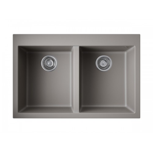 Мойка Omoikiri Bosen 80-2-GR Tetogranit/leningrad grey (4993569)