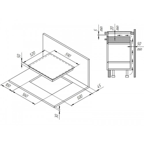 Варочная панель Kuppersberg ICS 606 C - Индукционная панель с современными функциями и дизайном