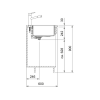 Мойка Franke BXM 210/110-68 F-INOX в золоте с вентилем-автоматом (127.0662.643) – идеальное решение для вашей кухни