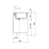 Мойка Franke BXM 210/110-68 F-INOX в золоте с вентилем-автоматом (127.0662.643) – идеальное решение для вашей кухни