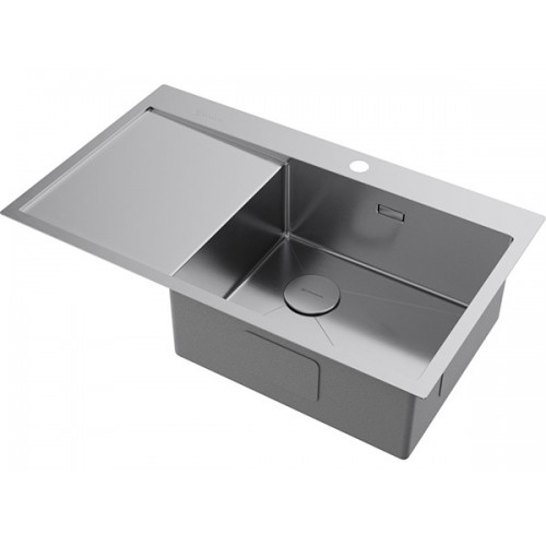 Мойка Omoikiri Akisame 86-R Side-IN из нержавеющей стали (4997042) - Качественная и стильная мойка для вашей кухни