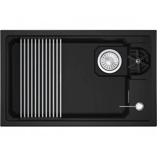 Мойка Granula KS-7309RU черного цвета - стильное решение для вашей кухни
