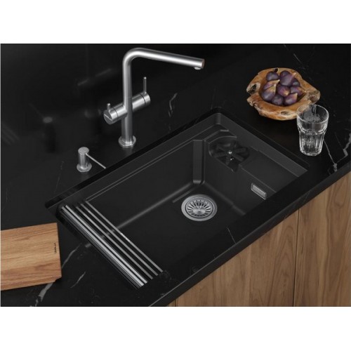 Мойка Granula KS-7309RU черного цвета - стильное решение для вашей кухни