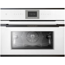 Духовой шкаф Kuppersbusch CBP 6550.0 W2, 44 л, белое стекло, пиролитический, 14 режимов, SKU 32741