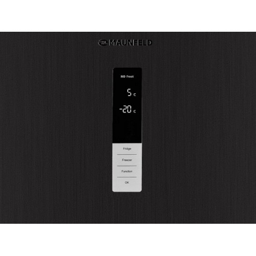 Холодильник MAUNFELD MFF185NFSB10 Inverter — Энергоэффективный и Стильный Выбор для Вашей Кухни