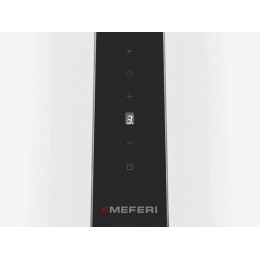 Вытяжка MEFERI TUBE40WH 29442, белая матовая, 1200 м³/ч, 5 скоростей, LED, 36 дБ