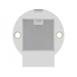 Вытяжка MEFERI TUBE40WH 29442, белая матовая, 1200 м³/ч, 5 скоростей, LED, 36 дБ