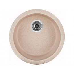 Мойка Longran Ultra ULS460 - 38 Terra, SKU 12343, гранит, Ø 460 мм, врезная.