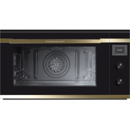 Духовой шкаф Kuppersbusch B 9330.0 S4, 60 см, черное стекло, 77 л, 9 программ, 3.5 кВт, SKU 32843