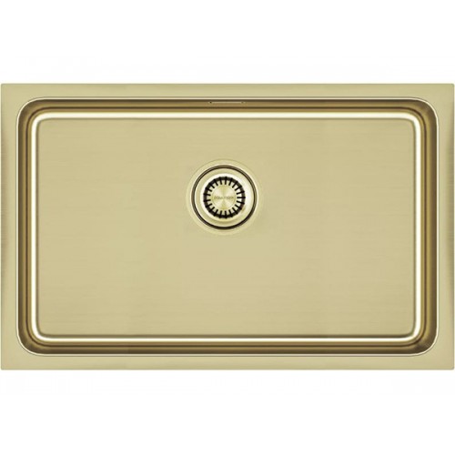 Мойка Paulmark Vista 74 PM307444-LG в светлом золоте – идеальное решение для вашей кухни