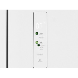 Холодильник MAUNFELD MFF183NFWE, 33444, Side-by-side, 451 л, A++, белый
