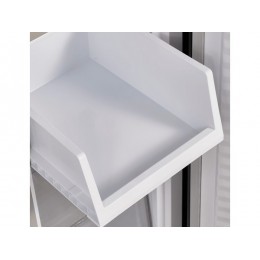 Холодильник MAUNFELD MFF183NFWE, 33444, Side-by-side, 451 л, A++, белый