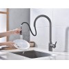 Смеситель Paulmark Universal Un213880-GM из вороненой стали – стиль и надежность для вашей кухни