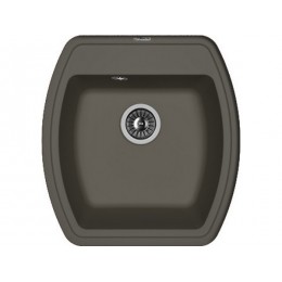 Мойка Florentina Нире 480 антрацит, SKU 27646, кварц, 1 чаша, 480x510 мм