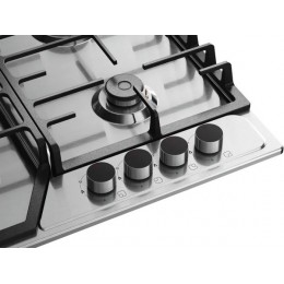 Газовая варочная панель Kuppersberg FS 66 X 58 см, нержавеющая сталь, SKU 28546