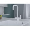 Смеситель Paulmark Wetter We213030-WH (431) - белый матовый для ванной и кухни