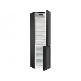 Холодильник Gorenje NRK6202EBXL4, 60 см, черный, 353 л, A++, NoFrost, 2 дверки, 38 дБ, SKU 35448