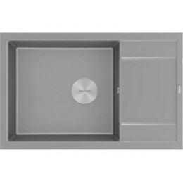 Мойка Paulmark Flugen 60 PM317850-GRM, гранит, 780x500 мм, SKU 23749