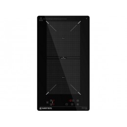 Варочная панель MEFERI MIH302BK ULTRA индукционная 29 см, черная, 2 конфорки, сенсорное управление, SKU 29549.