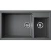 H1: Мойка Omoikiri Tedori 86-2-LB-PL из Тетогранита в цвете Платина (4993939) - Качество и Стиль для Вашей Кухни
