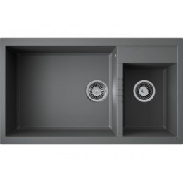 Мойка 35050 Omoikiri Tedori 86-2-LB-PL Tetogranit 860x500 мм