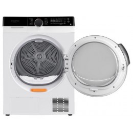 Сушильная машина MAUNFELD MFDM1410WH07, 10 кг, белая, A+++, 60 см, инверторный мотор, тепловой насос, 14 режимов, сенсорное управление, 33452