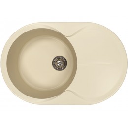 Мойка Florentina Лацио 780 шампань, 1 чаша, кварц, 30453