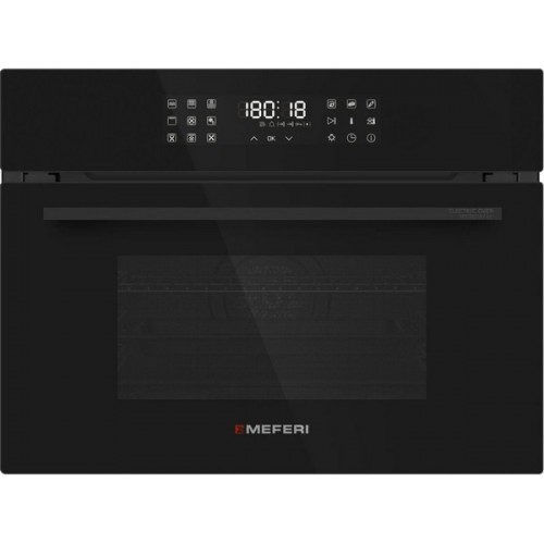 Духовой шкаф MEFERI MEO609BK MICROWAVE компактный с СВЧ - идеальное решение для вашей кухни