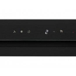 Вытяжка KRONA SELINA F MAX 600 black 34756, 1100 м3/ч, сенсорное управление