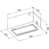 Вытяжка MEFERI SMARTBOX60WH GLASS POWER