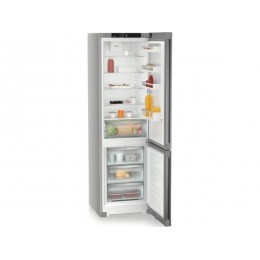 Холодильник Liebherr CNsdc 5703-22 001, 60 см, A++, 360 л, серебристый, SmartSteel, ЖК-дисплей, 37 дБ, 29260