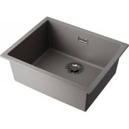 Мойка 34261 Omoikiri Yamakawa 55-U/I-GR Artceramic, 556x456 мм, для тумбы от 60 см
