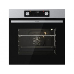 Духовой шкаф Gorenje BO6737E02AXN, 60 см, черный/нержавеющая сталь, 73 л, 250 °C, 2900 Вт, SKU 35862