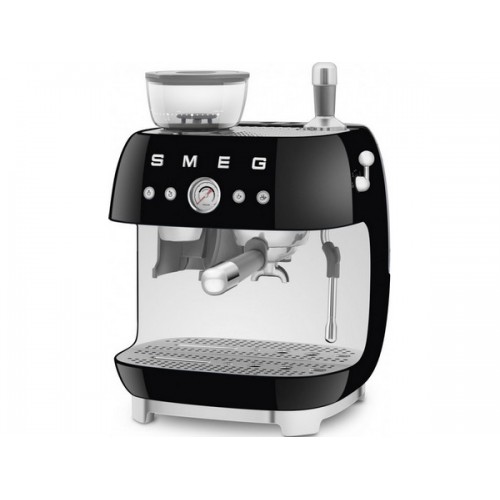 Кофемашина-эспрессо SMEG EGF03BLEU черный – идеальный выбор для настоящих ценителей кофе
