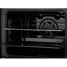 Духовой шкаф KRONA ADRIANO 60 см, черный/нерж. сталь, 68 л, 2,7 кВт, SKU 22566