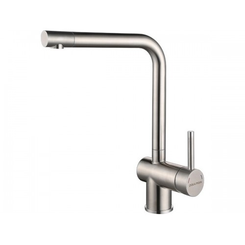 Смеситель Paulmark Spring SP212067-BS (SS) - Брашированная сталь для стильной кухни