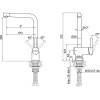 Смеситель Paulmark Spring SP212067-BS (SS) - Брашированная сталь для стильной кухни