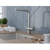 Смеситель Paulmark Spring SP212067-BS (SS) - Брашированная сталь для стильной кухни