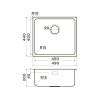 Мойка Omoikiri Tadzava 49-U/I Ultra 15-IN из нержавеющей стали - купить по выгодной цене