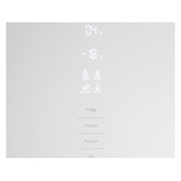 Холодильник MAUNFELD MFF185NFW Inverter 340л, белый, NoFrost, A+, 33370