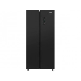 Холодильник MEFERI 31173 78 см, черный, Side-by-side, A++, NO FROST
