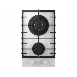 Варочная панель Kuppersberg FG 36 W газовая 30 см, белая, стекло, 3 конфорки, 28375