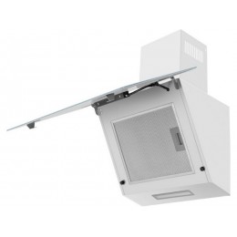 Вытяжка MAUNFELD Astro 60 см, белый металл, сенсор, 850 м³/ч, SKU 35476