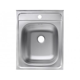Мойка Ukinox Иннова IND500.600 -GT6C 0C-, SKU 28776, нержавеющая сталь, 1 чаша, 170 мм глубина.